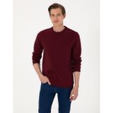 Pierre Cardin 50315021-VR014 Bordo Erkek Sweatshirt