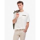 Pierre Cardin 50321162-VR019 Ekru Erkek T-shirt