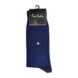 Pierre Cardin 504 Punto Lacivert Lambswool Erkek Çorap