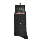 Pierre Cardin 504 Punto Siyah Lambswool Erkek Çorap
