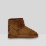 Pierre Cardin 52127 Kadın Ugg Bot Modeli Süet Dış Malzeme Orta Topuklu Şık Tasarım - Taba
