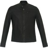 Pierre Cardin 54 Siyah Suni Deri Erkek Ceket