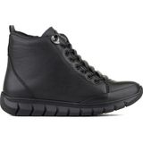 Pierre Cardin 54338 Siyah Comfort Deri Fermuarlı Kadın Bot