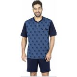 Pierre Cardin 5453 3lü Kısa Kol Erkek Pijama Takımı(3 Parça) - Renkli