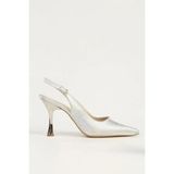 Pierre Cardin 54543 Kadın Abiye Stiletto Ayakkabı - Gümüş