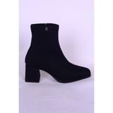 Pierre Cardin 54970 Siyah Kadın Süet Topuklu Bot
