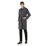Pierre Cardin 5560 Erkek Pijama Takımı, Beşli Rop Set, Siyah, S Beden
