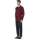 Pierre Cardin 5595 5'li Röpteşambır Pijama Seti - Bordo - XL