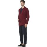 Pierre Cardin 5595 5'li Triko Röpteşambır Pijama Seti Bordo