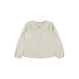 Pierre Cardin 6-9 Yaş Kız Çocuk Gömlek, 9-10 Yaş, 40751691226S1, Ekru, Kız Çocuklar
