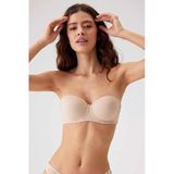 Pierre Cardin 6022 Siyah Desteksiz Strablez Sütyen