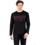 Pierre Cardin 6061 Erkek Uzun Kollu Bisiklet Yaka Pijama Takımı-Siyah - XL