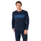 Pierre Cardin 6102 Erkek Pijama Takımı - Lacivert - XL