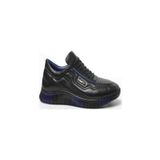 Pierre Cardin 649405 Siyah Mavi Erkek Spor Ayakkabı