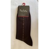 Pierre Cardin 6'lı Erkek Bambu Dikişsiz Çorap (Kahverengi) - 44