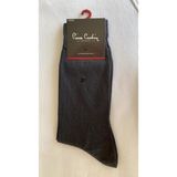Pierre Cardin 6'lı Erkek Dikişsiz Çorap (Gri) - 44 - Füme