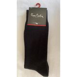 Pierre Cardin 6'lı Erkek Havlu Çorap (Füme) - 44 - Siyah