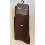 Pierre Cardin 6'lı Erkek Lambswool Yün Çorap (Gri) - 44 - Kahverengi