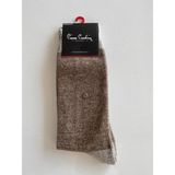 Pierre Cardin 6'lı Erkek Punto Desen Lambswool Yün Çorap - 44 - Sütlü Kahve
