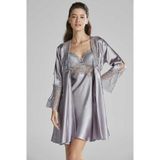 Pierre Cardin 6'lı Kaplı Midi Gecelik Sabahlık Set 6625 Royal