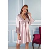 Pierre Cardin 6'lı Pudra Kaplı Midi Gecelik Sabahlık Set 6625