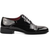Pierre Cardin 7018 Erkek Klasik Rugan Ayakkabı (Kış 23) - Siyah