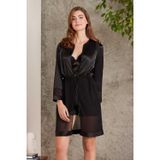 Pierre Cardin 7035 4 'lü Siyah Kadın Çeyiz Seti