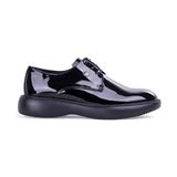 Pierre Cardin 70914 Parlak Rugan Erkek Ayakkabı Suni Deri Malzemeden Siyah Renk PVC Taban ile Şık Kullanım - Siyah Rugan