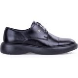 Pierre Cardin 70915 Hakiki Deri Siyah Yüksek Taban Erkek Klasik Ayakkabı Nefes Alabilir Malzeme