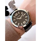 Pierre Cardin 800411F08SY Deri Kordon Erkek Kol Saati
