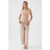 Pierre Cardin 8521 Tropical Vibes Kadın Kısa Kol Pijama Takım