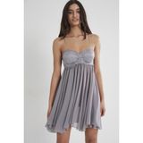 Pierre Cardin 880 Royal Tül Güpürlü Kadın Gecelik