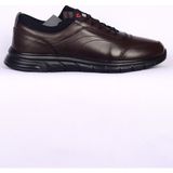 Pierre Cardin 90120 Casual Kahverengi Erkek Deri Hafif Taban Bağcıklı Günklük Ayakkabı