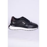 Pierre Cardin 981012 Pc Sneakers Deri Rahat Taban Bağcıklı Erkek Günlük Ayakkabı - Siyah