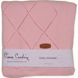 Pierre Cardin Açık Pembe Baklava Triko Battaniyesi