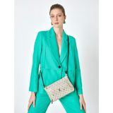 Pierre Cardin Altın Omuz Çantası 05PO25Y1881-MN Yalt - 26x17x6