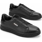 Pierre Cardin Anatomik Orijinal Ürün Hakiki Deri Lastikli Sneaker Erkek Ayakkabı 169-586 - Siyah