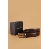Pierre Cardin ANL.SZ Hakiki deri Erkek Kemer (110 cm 115 cm 120 cm 125 cm 130 cm) KAHVERENGİ