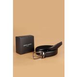 Pierre Cardin ANL.SZ Hakiki deri Erkek Kemer (110 cm 115 cm 120 cm 125 cm 130 cm) SİYAH