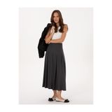 Pierre Cardin Antrasit A Kesim Dokuma Etek 50313659-VR006