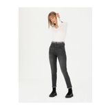 Pierre Cardin Antrasit Mom High Waist Fit Jean Pantolon 50279059-vr006