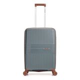 Pierre Cardin Antrasit Trolley 60 cm Orta Boy Valiz Dayanıklı Ergonomik Tasarım - Gri