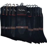 Pierre Cardin Astrea Merserize Erkek Çorap 12'li Siyah - 40 - 44