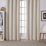 Pierre Cardin Atlas Saten Güneşlik Perde Krem - 300 x 200 cm