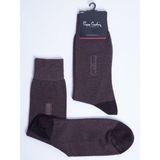 Pierre Cardin Bambu 6'lı Erkek Uzun Soket Çorap 825-PC Kahverengi - 40 - 44