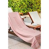 Pierre Cardin Bambu Plaj Havlusu Paris Pembe