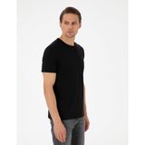Pierre Cardin Basic Erkek Tişört - Siyah 50306980-VR046