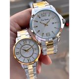 Pierre Cardin Bay ve Bayan Çiftlere Özel Çelik Kordon Çift Kol Saati 30 mt Su Gecirmez CF.PR8046.M3 - Standart