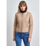 Pierre Cardin Bayan Deri Ceket - 34 - Bej