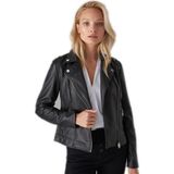 Pierre Cardin Bayan Suni Deri Ceket - XL - 012-Siyah